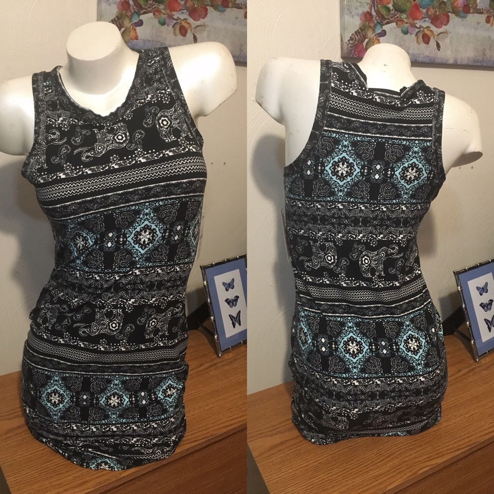 Super soft elephant print dress.